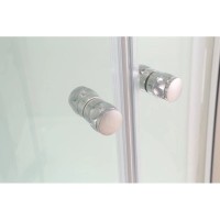 Душевая кабина 100х100х215 см Black & White Galaxy 8501100 прозрачное