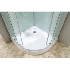 Душевая кабина 100х100х215 см Black & White Galaxy 8501100 прозрачное