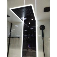 Душевая кабина 110х80х215 см Black & White Galaxy 8800110 прозрачное