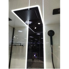 Душевая кабина 110х80х215 см Black & White Galaxy 8800110 прозрачное