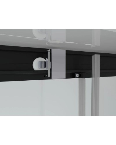 Душевая кабина 110х80х215 см Black & White Galaxy 8800110 прозрачное