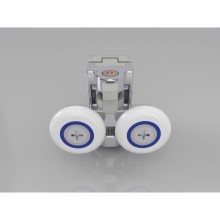 Душевая кабина 110х80х215 см Black & White Galaxy 8800110 прозрачное