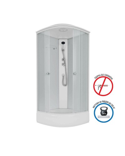 Душевая кабина Niagara Eco 90х90 NG-5304-14 без гидромассажа