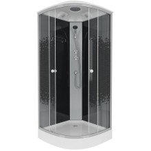 Душевая кабина Niagara Eco 90x90 NG-4501-14BLACK без гидромассажа