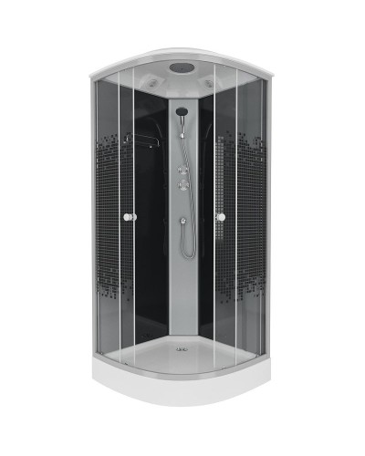 Душевая кабина Niagara Eco 90x90 NG-4501-14BLACK без гидромассажа