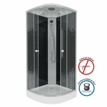 Душевая кабина Niagara Eco 90x90 NG-4501-14BLACK без гидромассажа