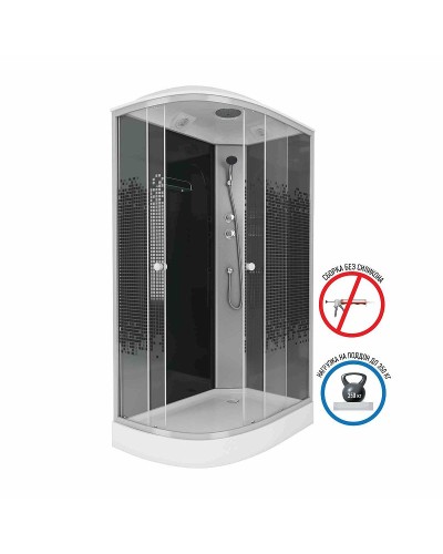 Душевая кабина Niagara Eco 120x80 R NG-4512-14R без гидромассажа