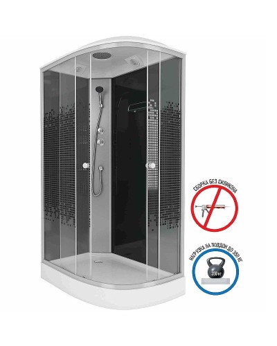 Душевая кабина Niagara Eco 120x80 L NG-4512-14L без гидромассажа