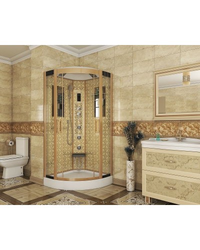 Душевая кабина Niagara Lux NG-7715G 90х90 с гидромассажем