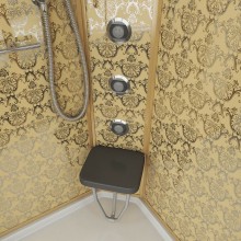 Душевая кабина Niagara Lux NG-7715G 90х90 с гидромассажем