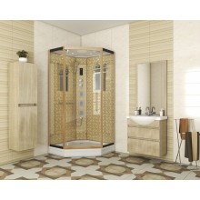 Душевая кабина Niagara Lux NG-7717G 100x100 с гидромассажем