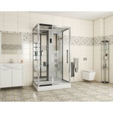 Душевая кабина Niagara Lux NG-7713WL 120x82 L с гидромассажем