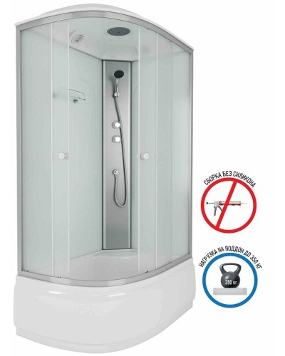 Душевая кабина Niagara Eco NG-7310-14R 120х80 без гидромассажа