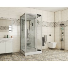 Душевая кабина Niagara Lux NG-7714W 100x90 с гидромассажем