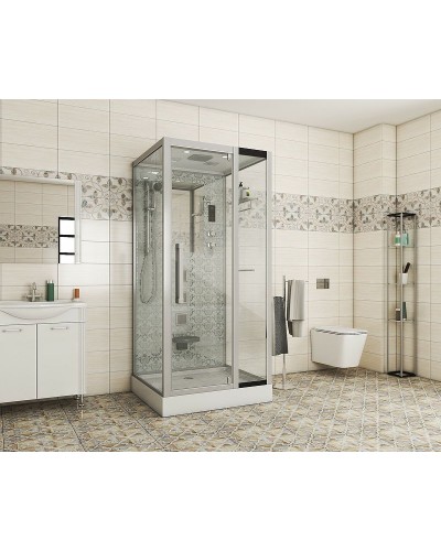 Душевая кабина Niagara Lux NG-7714W 100x90 с гидромассажем