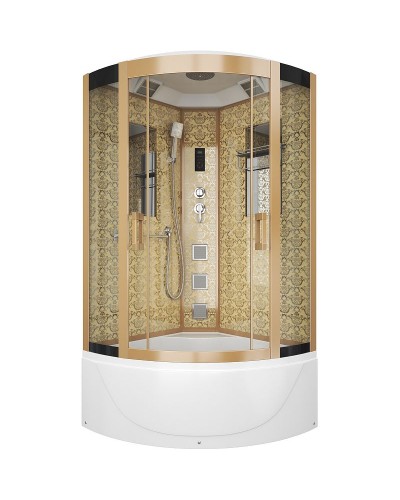 Душевая кабина Niagara Lux NG-7710G 100x100 с гидромассажем