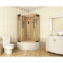 Душевая кабина Niagara Lux NG-7710G 100x100 с гидромассажем