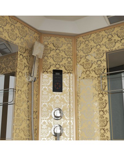 Душевая кабина Niagara Lux NG-7710G 100x100 с гидромассажем