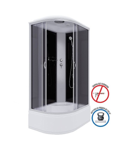 Душевая кабина Niagara Classic NG-2510-14R 120x80 без гидромассажа