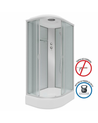 Душевая кабина Niagara Classic 100х80 L NG-33084L без гидромассажа