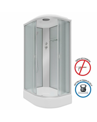 Душевая кабина Niagara Classic 110х80 R NG-33184R без гидромассажа