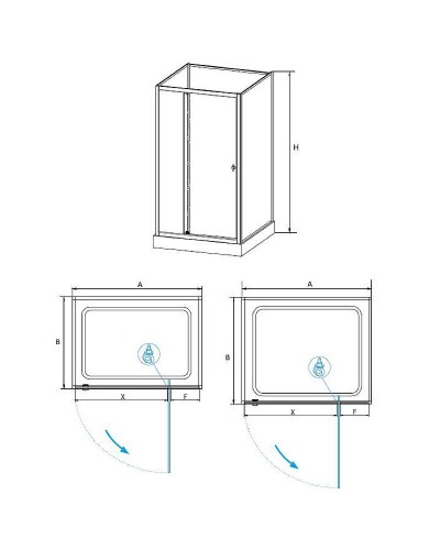 Душевая кабина RGW Andaman AN-207 70х70 411320777-95 без гидромассажа