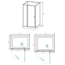 Душевая кабина RGW Andaman AN-207 90х90 411320799-95 без гидромассажа