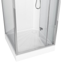 Душевая кабина Cerutti SPA Bella 90x90 901T без гидромассажа