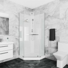 Душевая кабина Cerutti SPA Chika 90x90 901T без гидромассажа