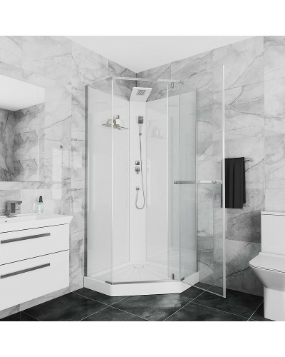 Душевая кабина Cerutti SPA Chika 90x90 901T без гидромассажа