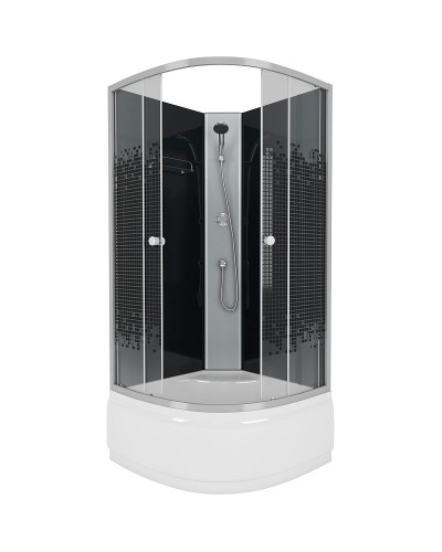 Душевая кабина Niagara Eco 90x90 NG-7508-14BK без гидромассажа