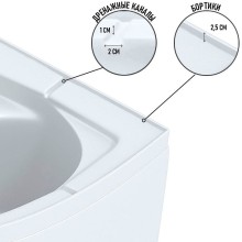 Душевая кабина Niagara Eco 90x90 NG-7508-14BK без гидромассажа