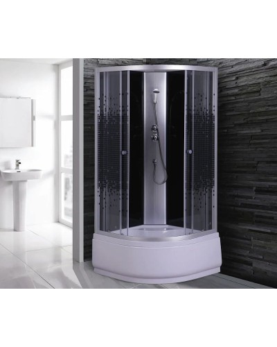 Душевая кабина Niagara Eco 90x90 NG-7508-14BK без гидромассажа