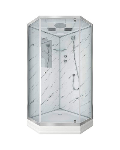 Душевая кабина Niagara Lux 100x100 NG-7702DM без гидромассажа