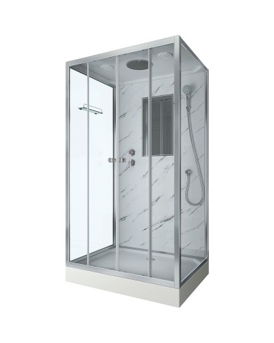 Душевая кабина Niagara Lux 120x90 NG-7772QM без гидромассажа