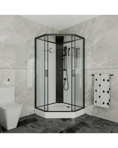 Душевая кабина Grossman Elegans 100x100 GR250D без гидромассажа