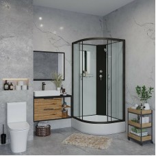 Душевая кабина Niagara Classic 100х100 NG-6702-14BKG без гидромассажа