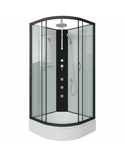 Душевая кабина Niagara Classic 100х100 NG-6702-14BKTG с гидромассажем