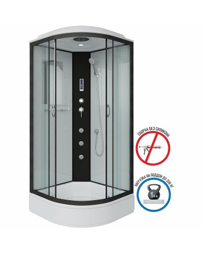 Душевая кабина Niagara Classic 100х100 NG-6702-14F с гидромассажем