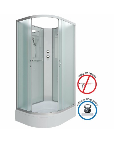 Душевая кабина Niagara Classic 120х90 R NG-33294-14RBK без гидромассажа