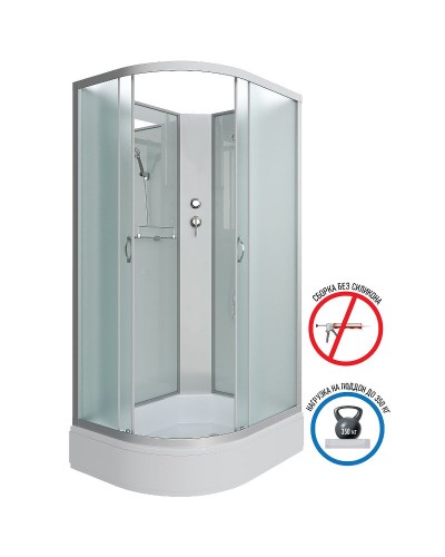 Душевая кабина Niagara Classic 130х90 R NG-33394-14RBK без гидромассажа