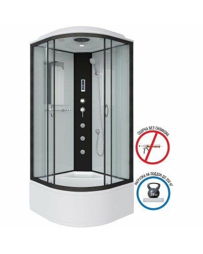 Душевая кабина Niagara Classic 90х90 NG-6708-14F с гидромассажем