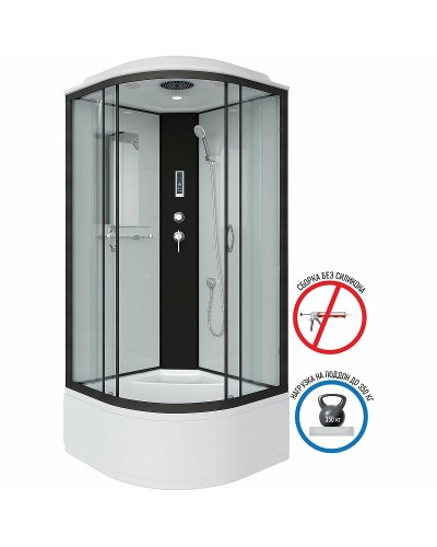 Душевая кабина Niagara Classic 90х90 NG-6708-14P без гидромассажа