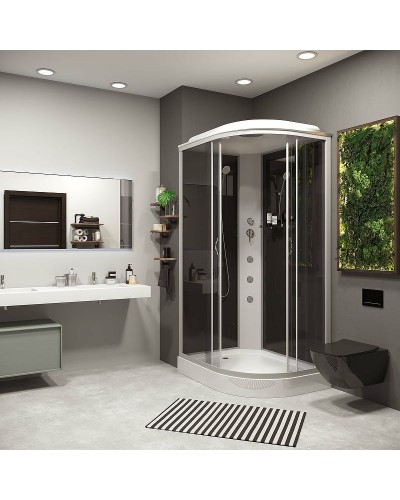 Душевая кабина Niagara Classic 120х80 L NG-3512-14LG с гидромассажем