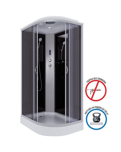 Душевая кабина Niagara Classic 120х80 L NG-3512-14LP без гидромассажа