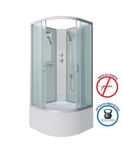 Душевая кабина Niagara Classic 90x90 NG-2308-14BK без гидромассажа