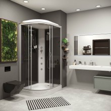 Душевая кабина Niagara Classic 120х80 R NG-3512-14RG с гидромассажем