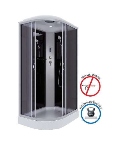 Душевая кабина Niagara Classic 120х80 R NG-3512-14RP без гидромассажа