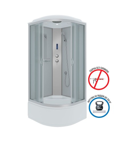 Душевая кабина Niagara Classic 90x90 NG-2308-14P без гидромассажа