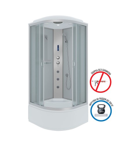 Душевая кабина Niagara Classic 90x90 NG-2308-14F с гидромассажем